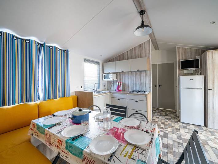 Mobil home pour 8 personnes dans Plage Du Pont D Yeu Notre Dame De Monts - 4