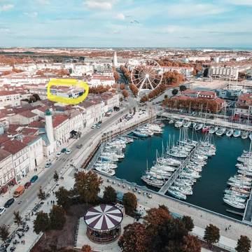 Gîte pour 2 personnes dans Aquarium de la Rochelle