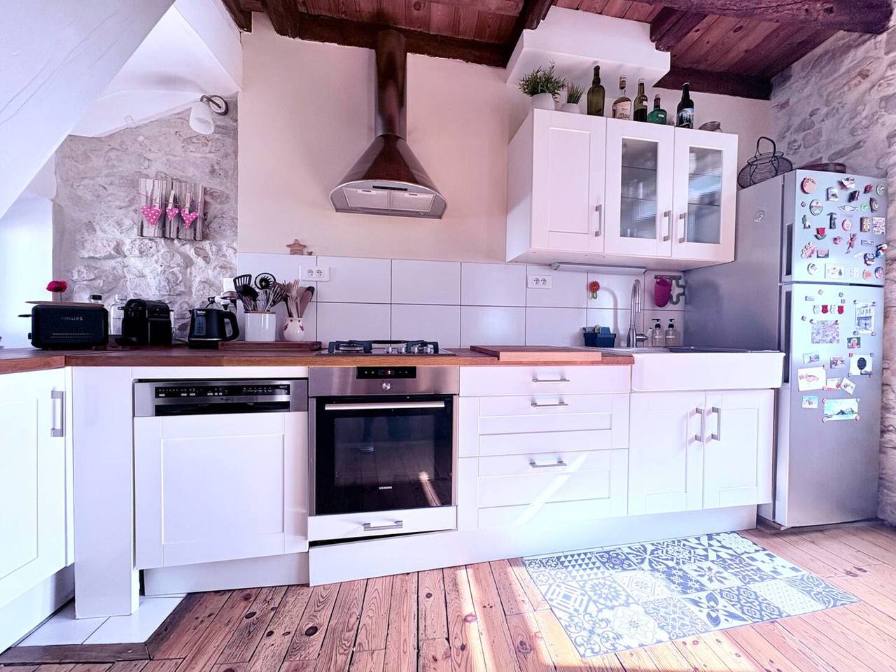 Maison de Vacances 'Casa Mialy - Clim Wifi Terrasse' avec Vue sur la Montagne, Wi-Fi et Climatisation in Saint-Vincent-de-Mercuze, Isère