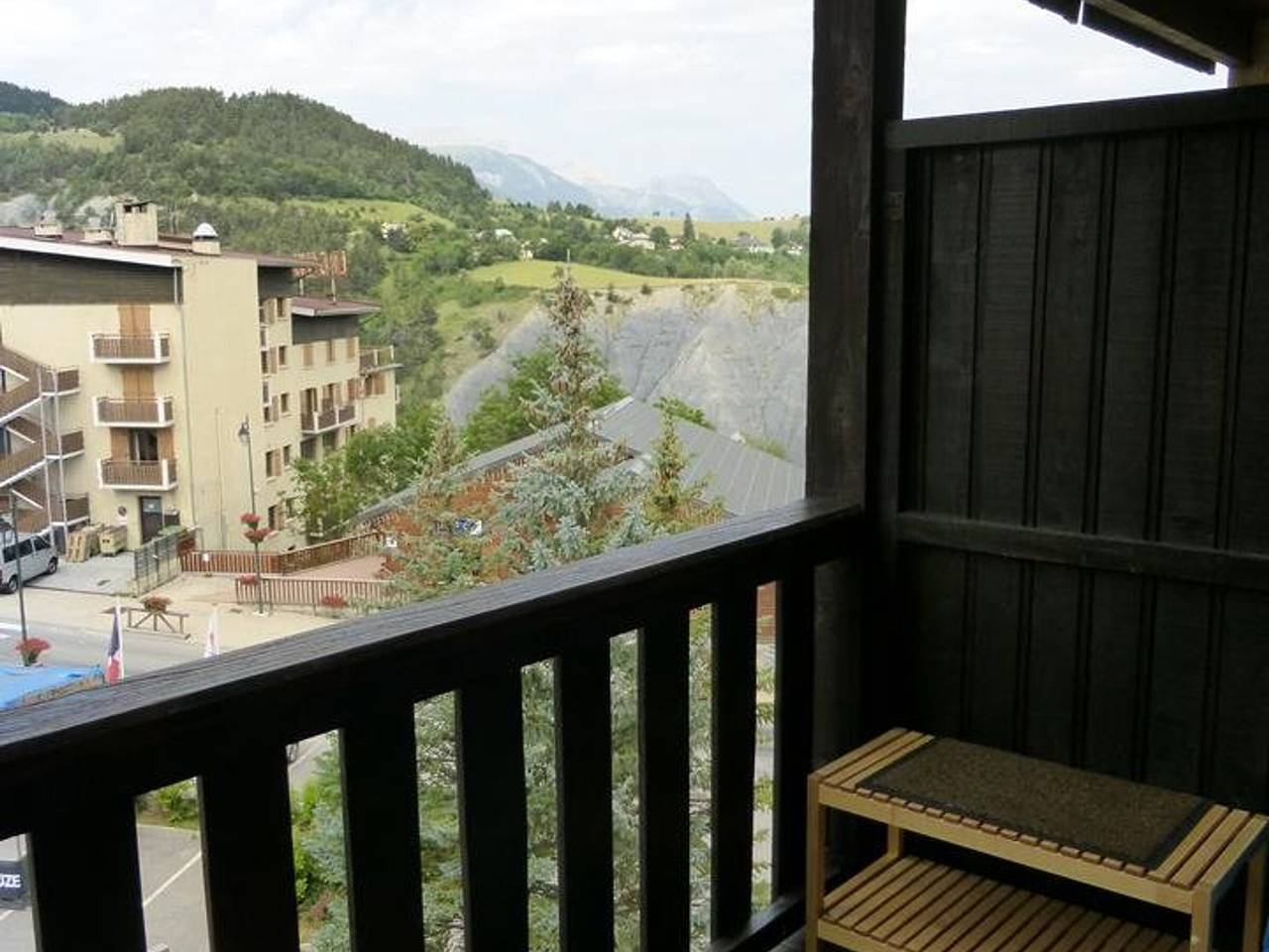 Estudio entero, Estudio 25m² en Sauze, balcón al suroeste, cerca de pistas in Le Sauze, Enchastrayes