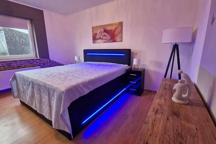 Ferienwohnung für 3 Personen, mit Garten