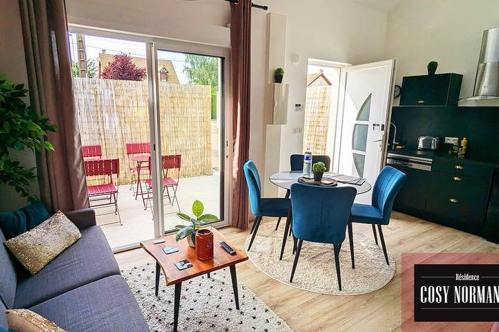 Gîte pour 4 personnes, avec Terrasse à Bois-Jérôme-Saint-Ouen