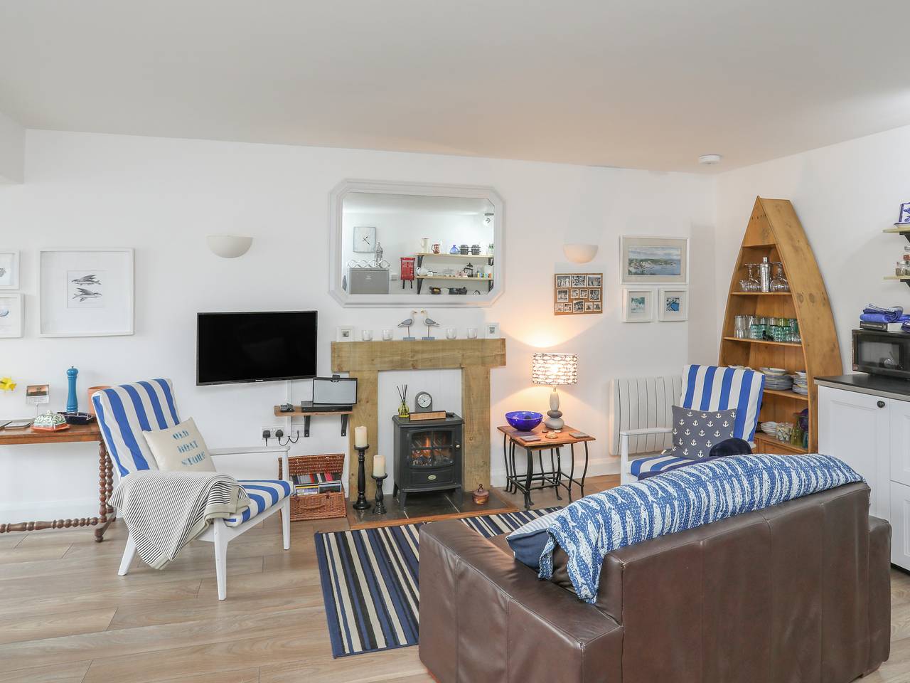 Ganze Wohnung, Ferienwohnung für 5 Personen mit Garten in Morfa Nefyn, Gwynedd