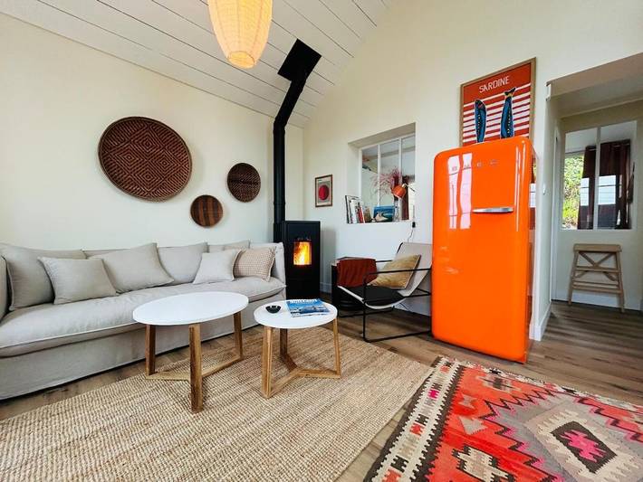 Location de vacances pour 4 personnes, avec terrasse et vue dans Plage de Bretteville sur Saire