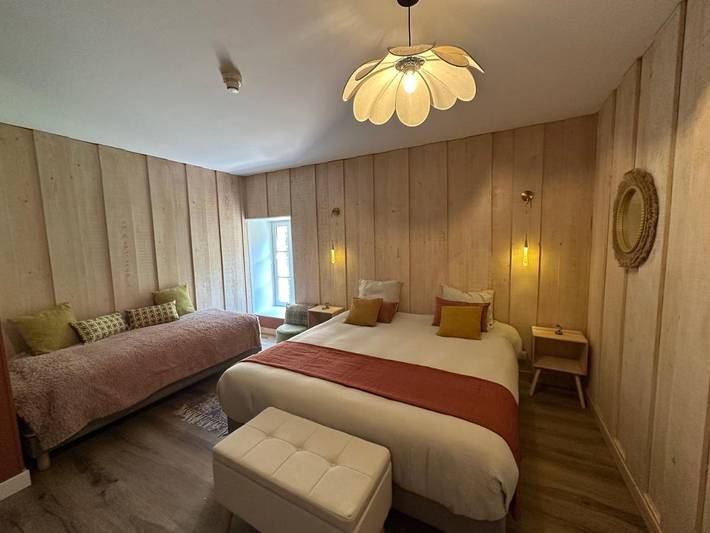 Maison d’hôte pour 3 personnes, avec Terrasse et Jardin