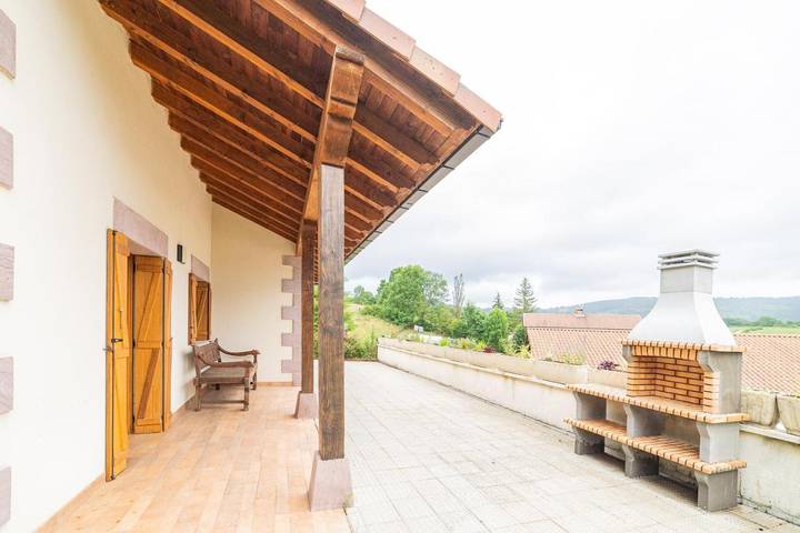 Casa de vacaciones para 10 personas, con terraza y vistas en Pirineo Navarro - 4