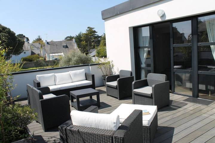 Apartamento de vacaciones para 8 personas, con vistas y jardín, Se admiten mascotas - 1