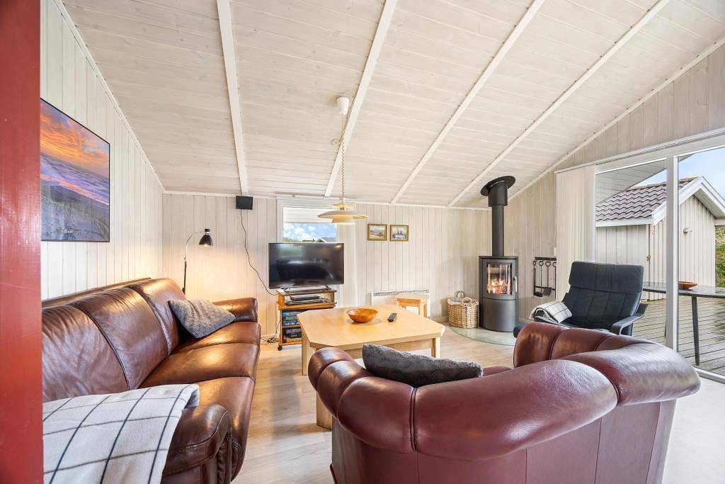 Hyggeliges Ferienhaus mit Spielhaus für eure Kinder in Skodbjerge, Haurvig