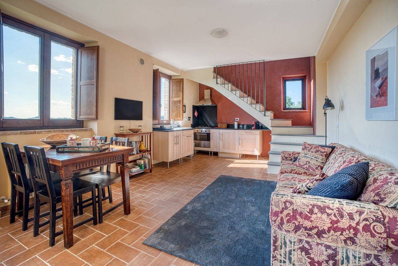 Apartamento entero, Nature's Haven Vigne Apartment in Renovated Farmhouse with Pool in Perugia, Provincia de Perugia