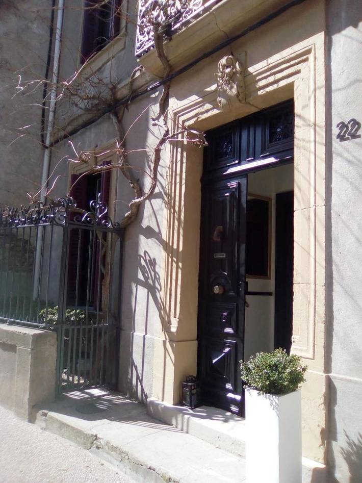 Chambre d’hôte pour 2 personnes, avec terrasse et vue à Villesèque-des-Corbières