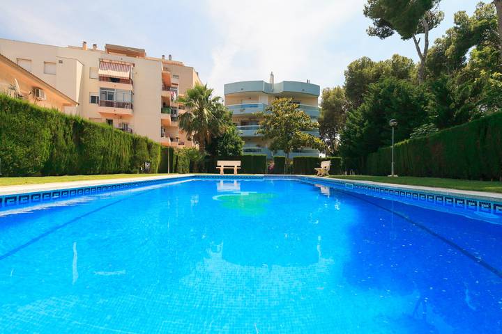 Appartement de vacances pour 4 personnes, avec balcon et piscine à Salou