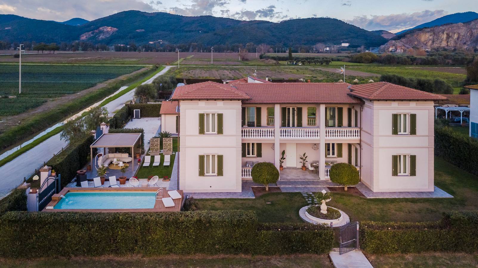 Villa Bubi in Vecchiano, Italienische Riviera