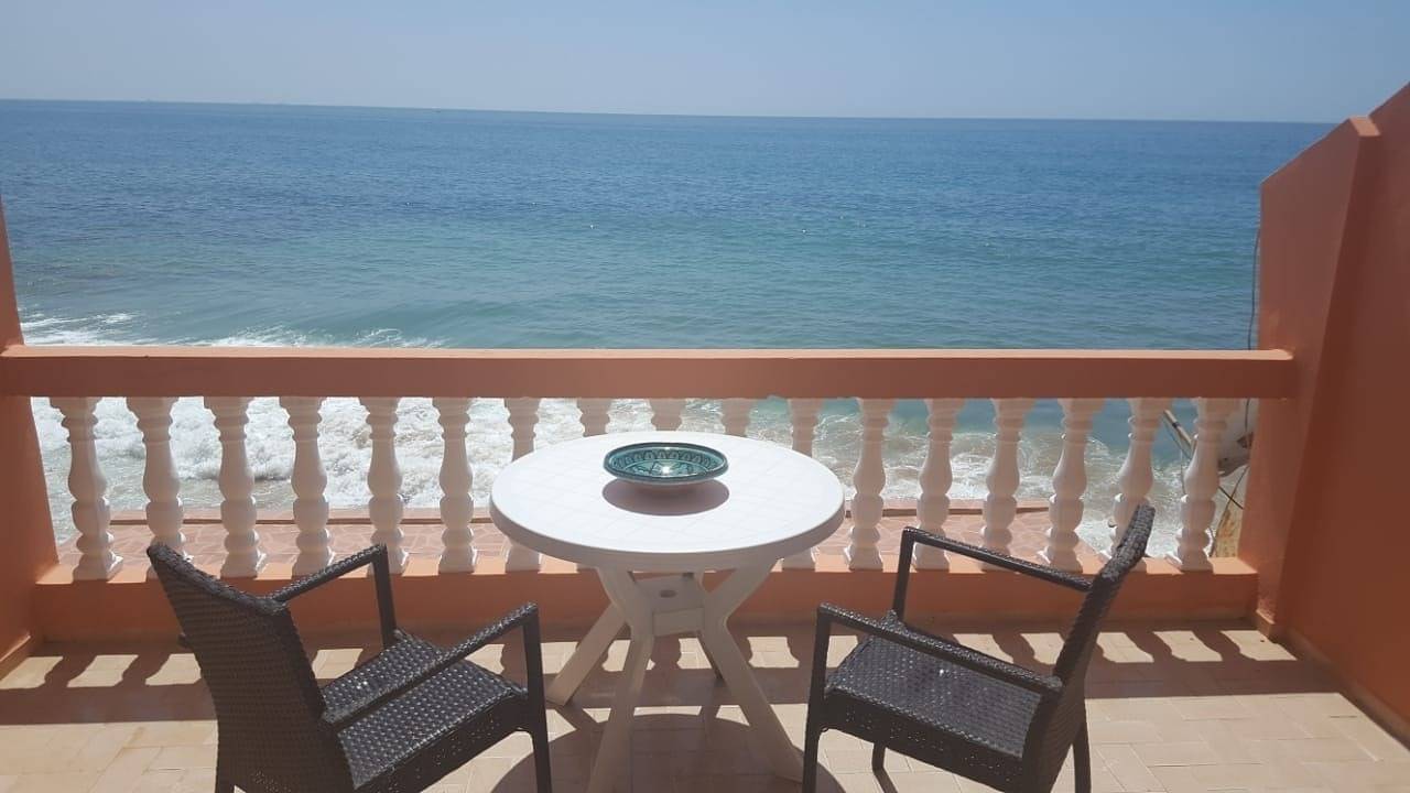 Entire holiday apartment, Holiday apartment for 5 people with balcony in Taghazout, Souss-Massa-Drâa region