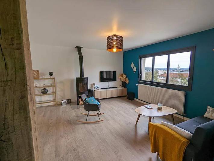 Villa pour 6 personnes, avec vue et jardin