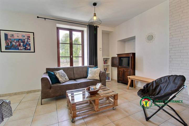 Gîte pour 6 personnes, avec Terrasse ainsi que Jardin et Vue à Séné - 3