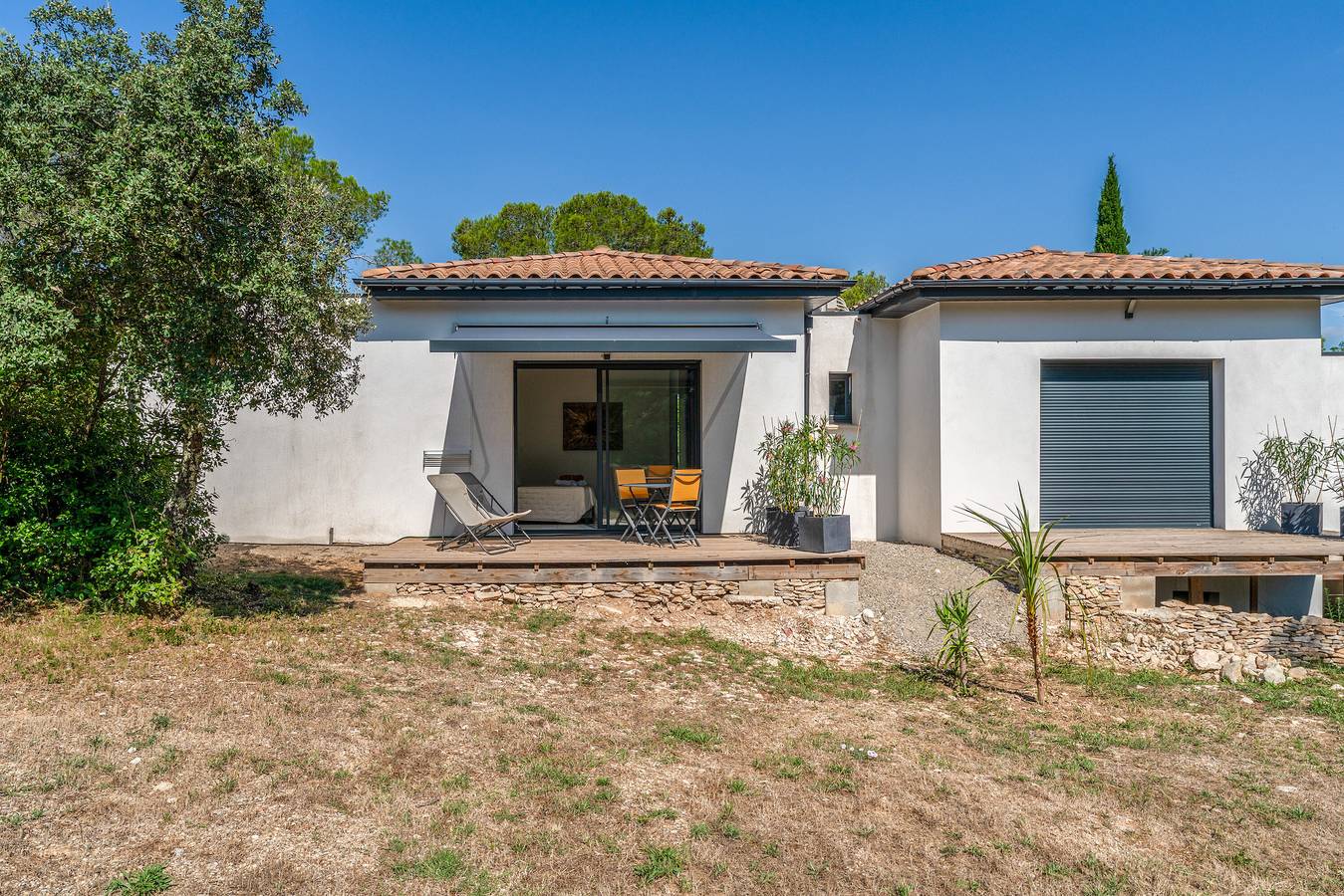 Chambre d'hôtes 'Le Clos Des Cigales' avec Wi-Fi et climatisation in Nîmes, Région de Nîmes
