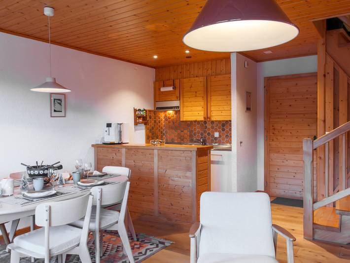 Gîte pour 6 personnes, avec vue et balcon à Val-d'Illiez - 3
