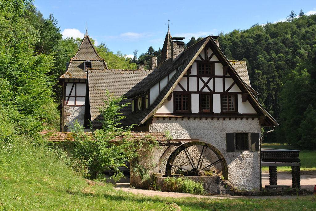 Le Saint Moulin de la Petite Pierre in Lohr (homonymie), Région de Saverne