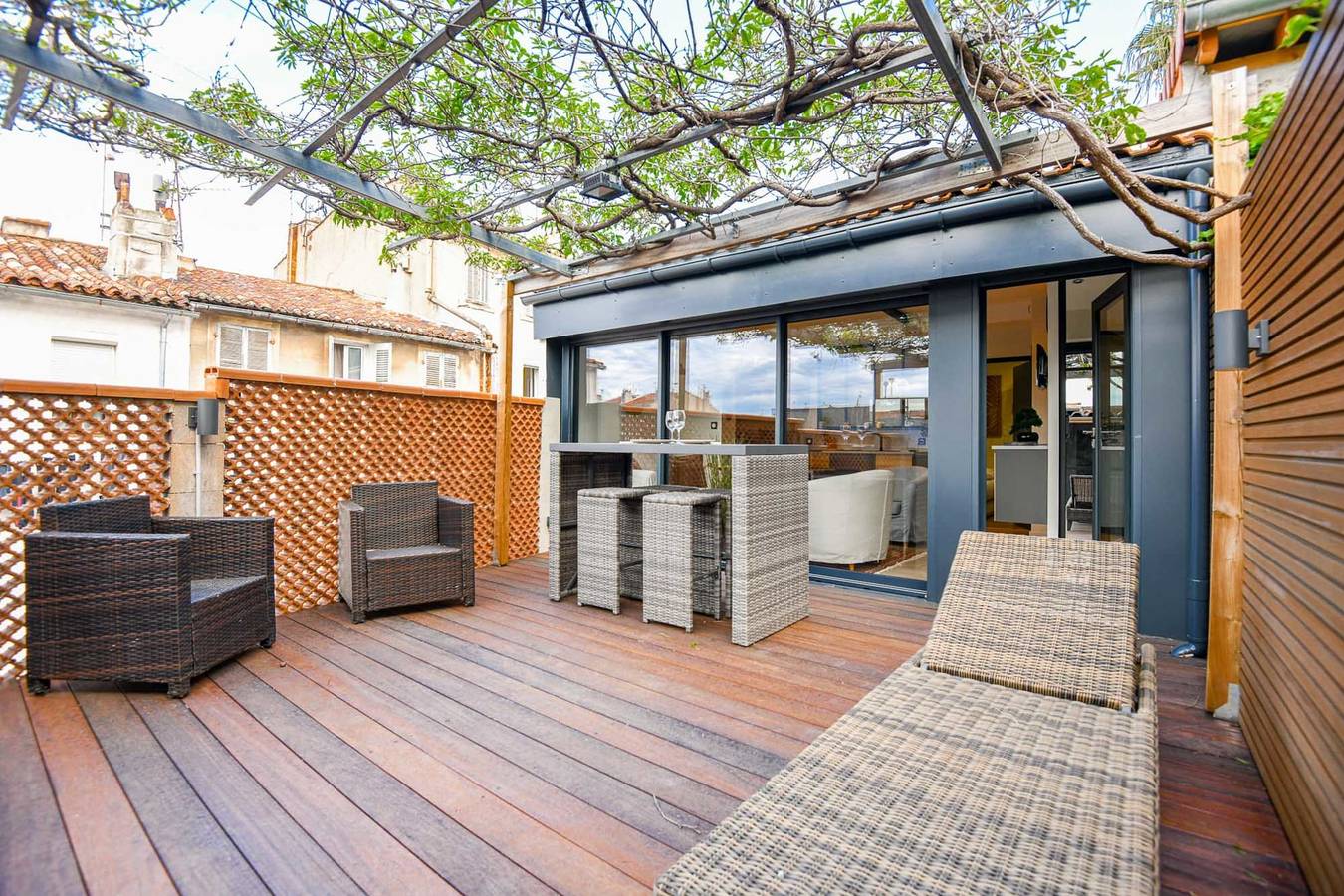 Casa de vacaciones para 2 personas con terraza in Marsella, Marsella region