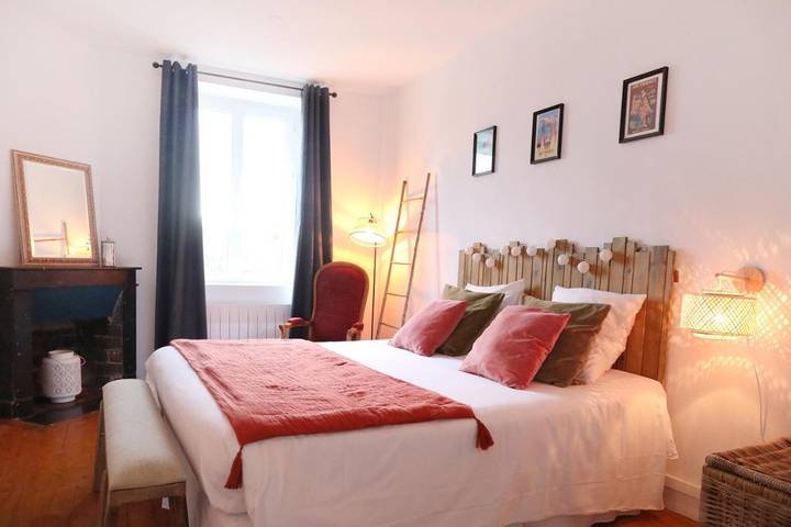 Appartement de vacances pour 4 personnes, avec Terrasse ainsi que Jardin et Vue