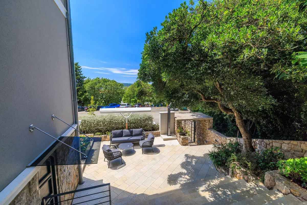 Entire studio, Studio near the beach with sea view  in Crikvenica, Primorje-Gorski Kotar