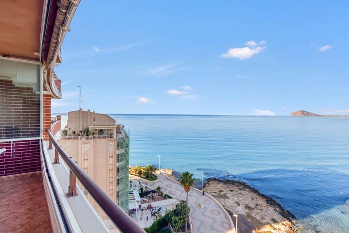 Appartement de vacances pour 4 personnes, avec balcon et bassin pour enfant à Calpe
