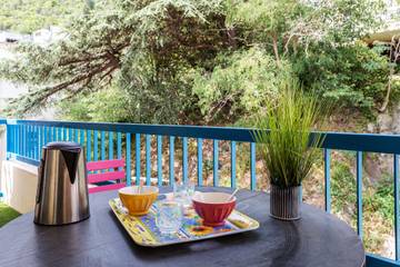 Gîte pour 2 personnes, avec balcon à Amélie-les-Bains-Palalda