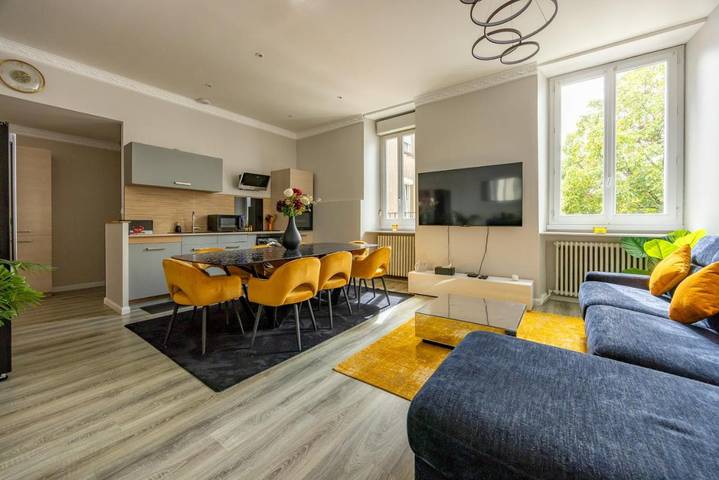 Appartement de vacances pour 8 personnes, avec Sauna et Vue