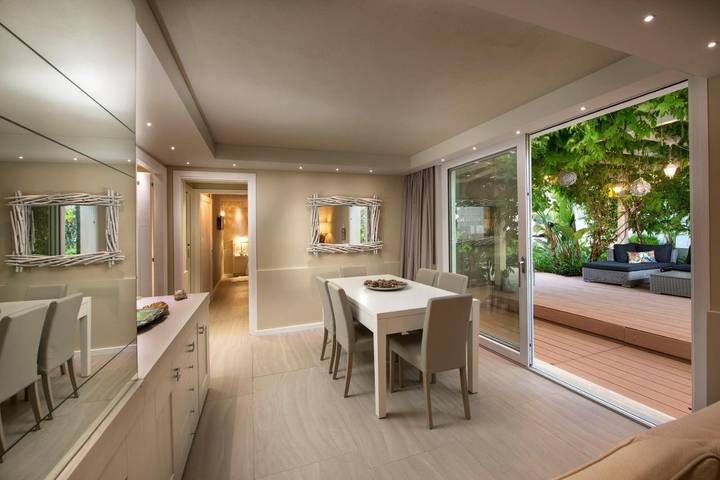 Ferienwohnung für 5 Personen, mit Whirlpool und Terrasse sowie Garten und Ausblick in Nora - 2