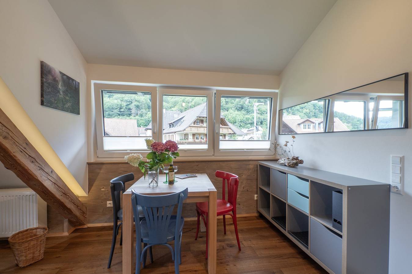 Zimmer Köpfleblick mit Bergblick und Wlan in Untermünstertal, Münstertal