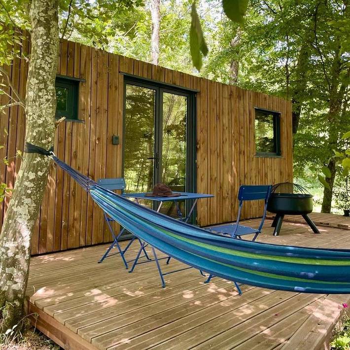 Tente pour 2 personnes, avec Terrasse et Vue dans le Loir-et-Cher