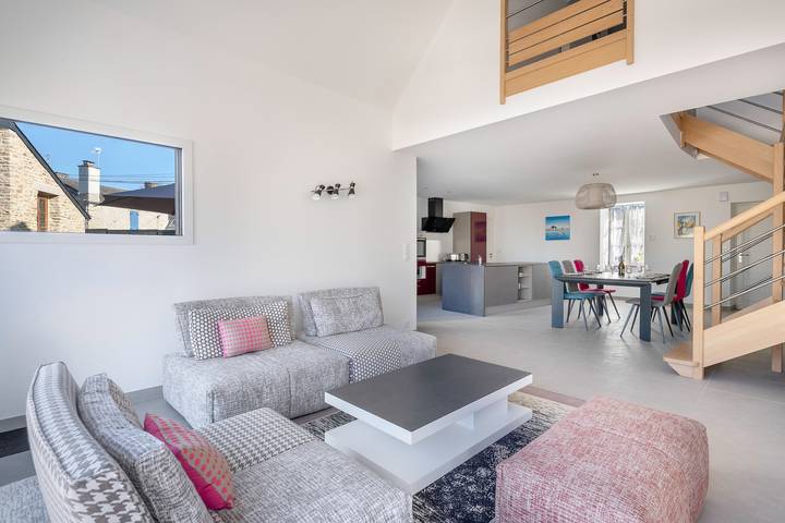 Casa de vacaciones para 8 personas, con terraza y jardín - 1