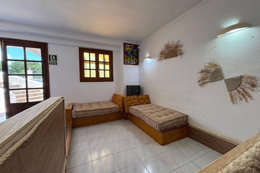 Apartment in A Hotel 'Vista Mar 1Aa' with Sea View, Wi-Fi and Air Conditioning in Cala Portinatx, Sant Joan de Labritja