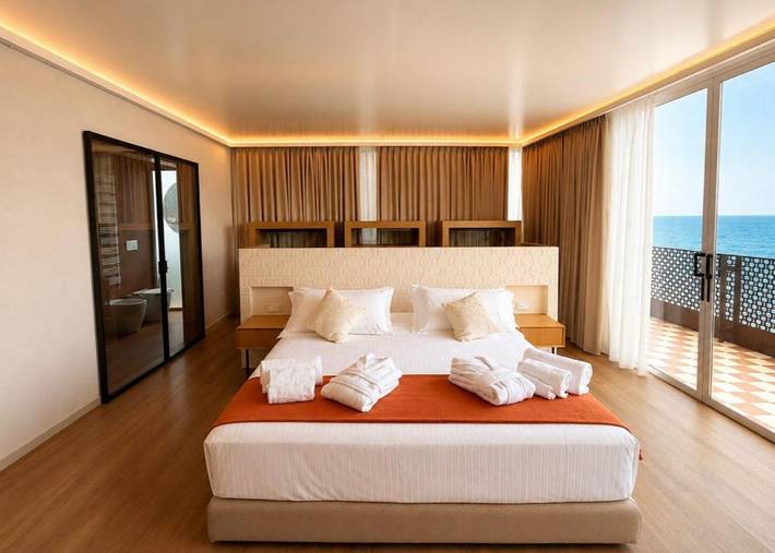 Hotel per 3 persone, con panorama e giardino - 1