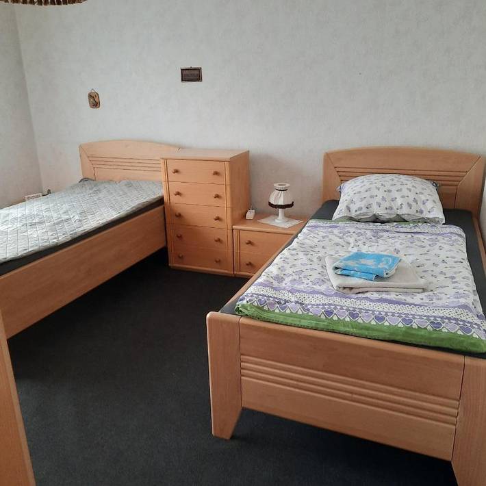 Ferienwohnung für 6 Personen, mit Terrasse und Garten sowie Ausblick in Ennigerloh