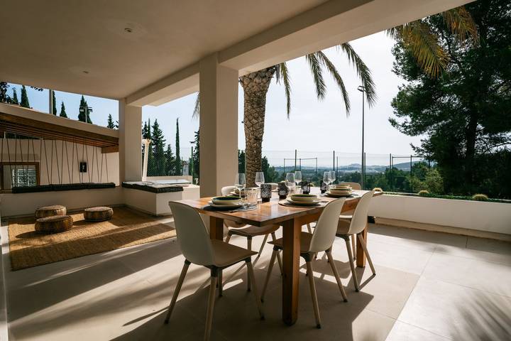 Casa rural para 6 personas, con terraza y jardín en San Rafael de Sa Creu - 3