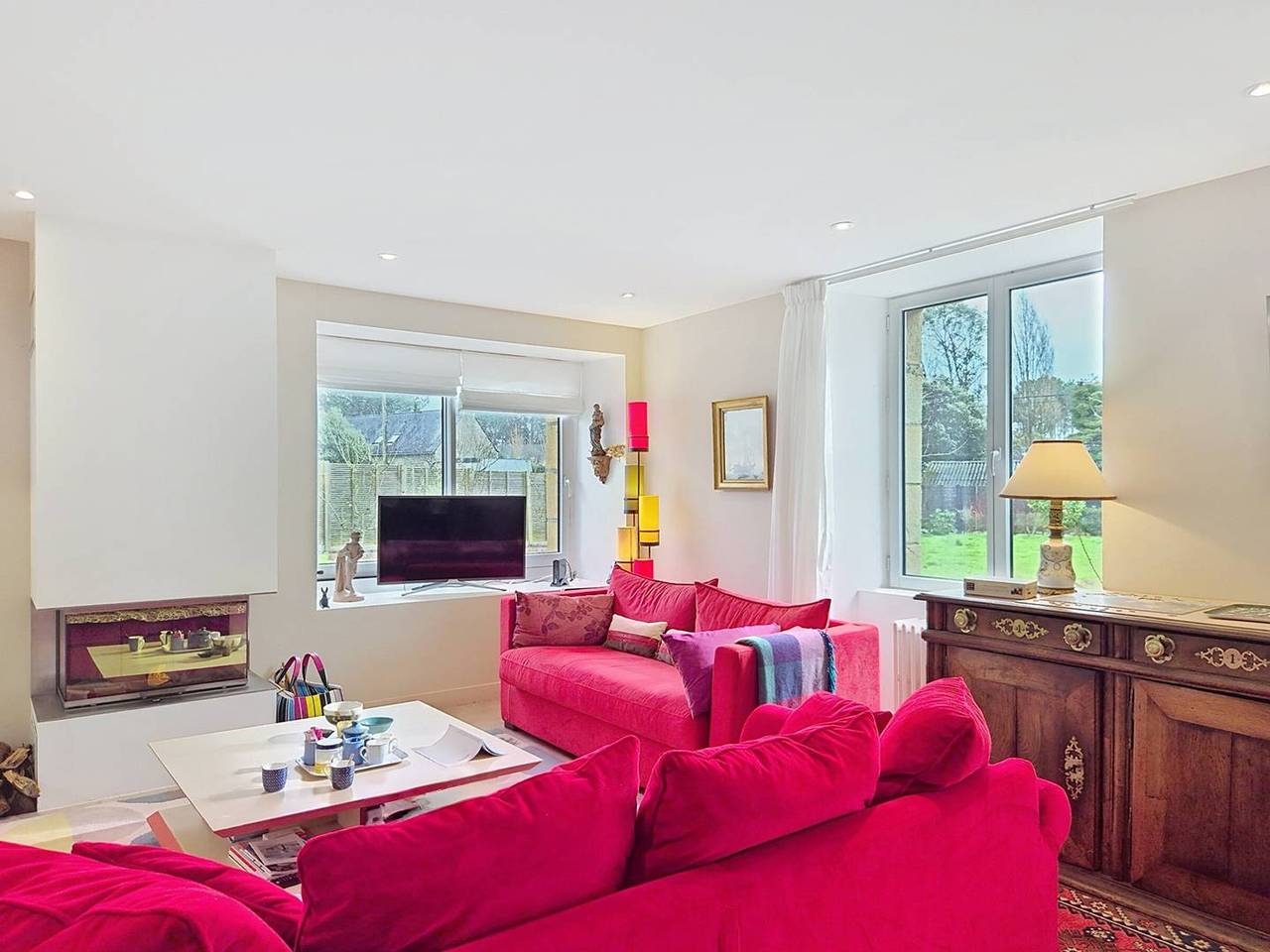 Family House in Saint Philibert, 12-14 People, Garden in Saint-Philibert, Côte des Mégalithes