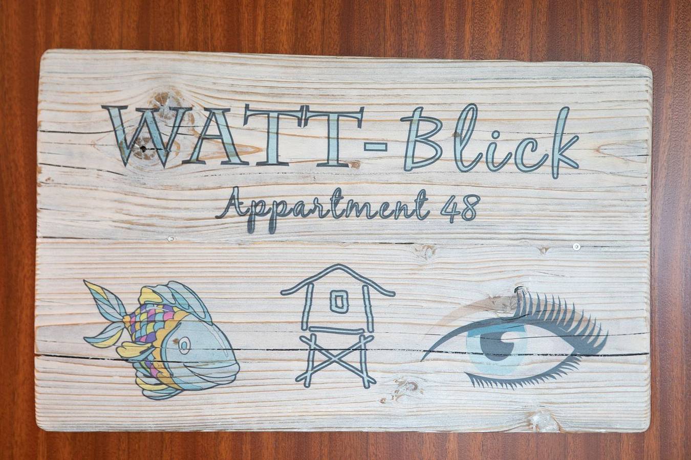 Ganze Wohnung, Ferienwohnung Watt-Blick 48 in St. Peter-Bad, St. Peter-Ording