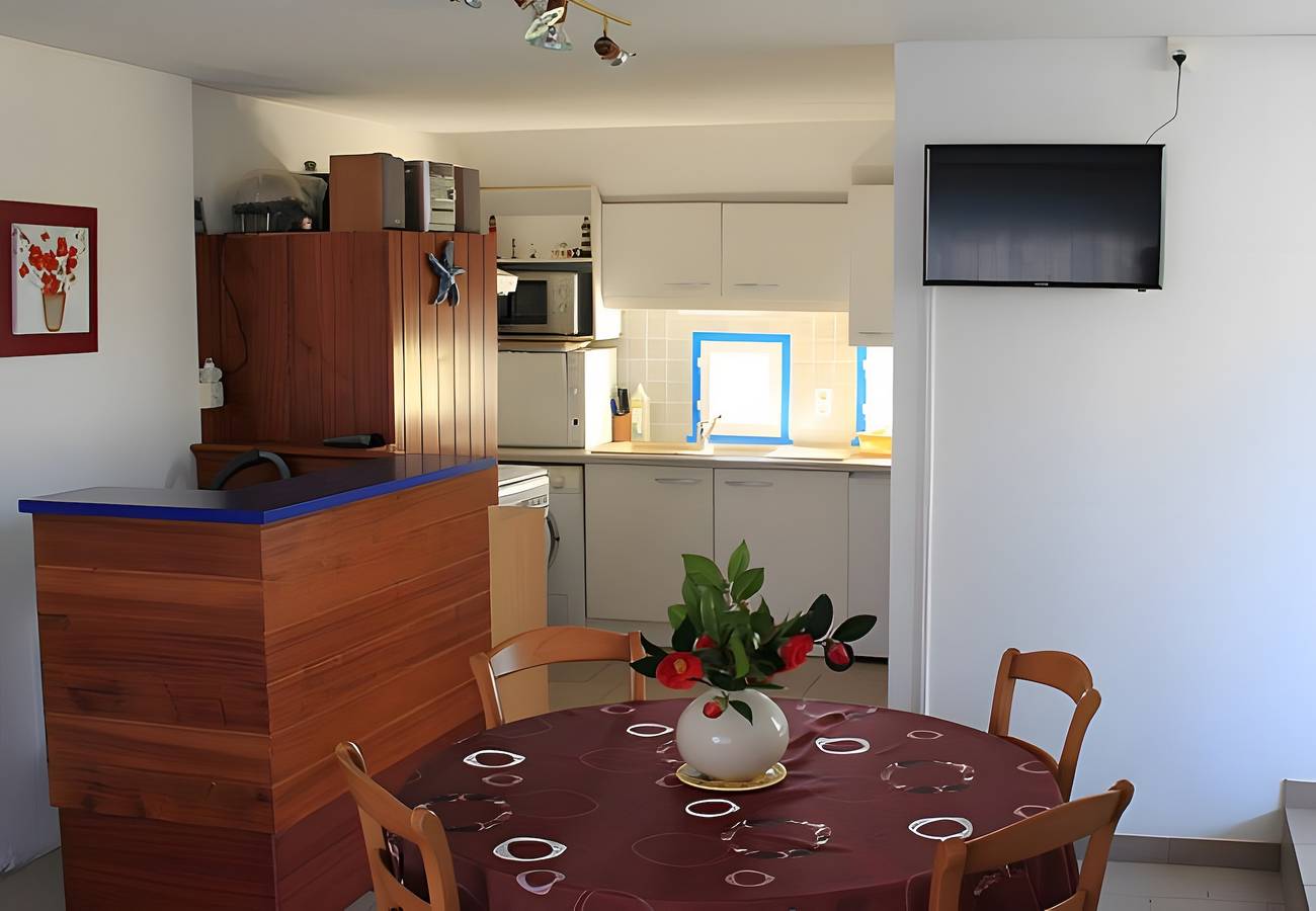 Casa de vacaciones «Gîte De Pont-c'hoat» con terraza privada, jardín compartido y Wi-Fi in Névez, Region de Quimper