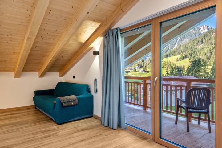 Ferienwohnung für 6 Personen, mit Garten im Val di Fassa - 4
