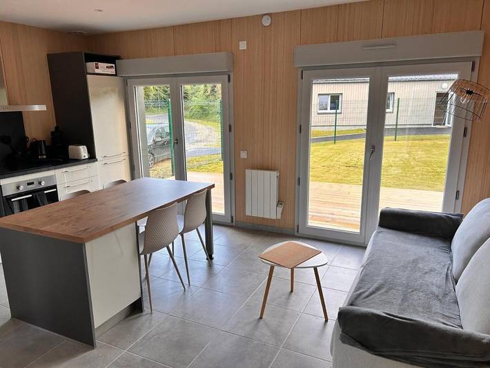 Maison de vacances pour 4 personnes, avec jardin et vue