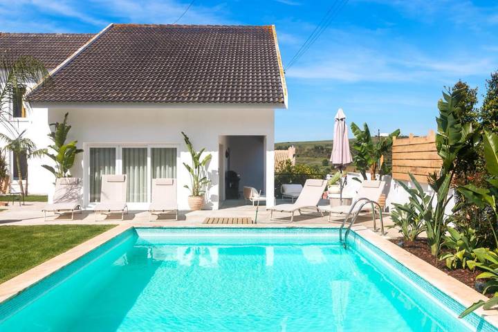 Chalet para 16 personas, con jardín y piscina además de vistas y sauna en Lisboa y alrededores - 2