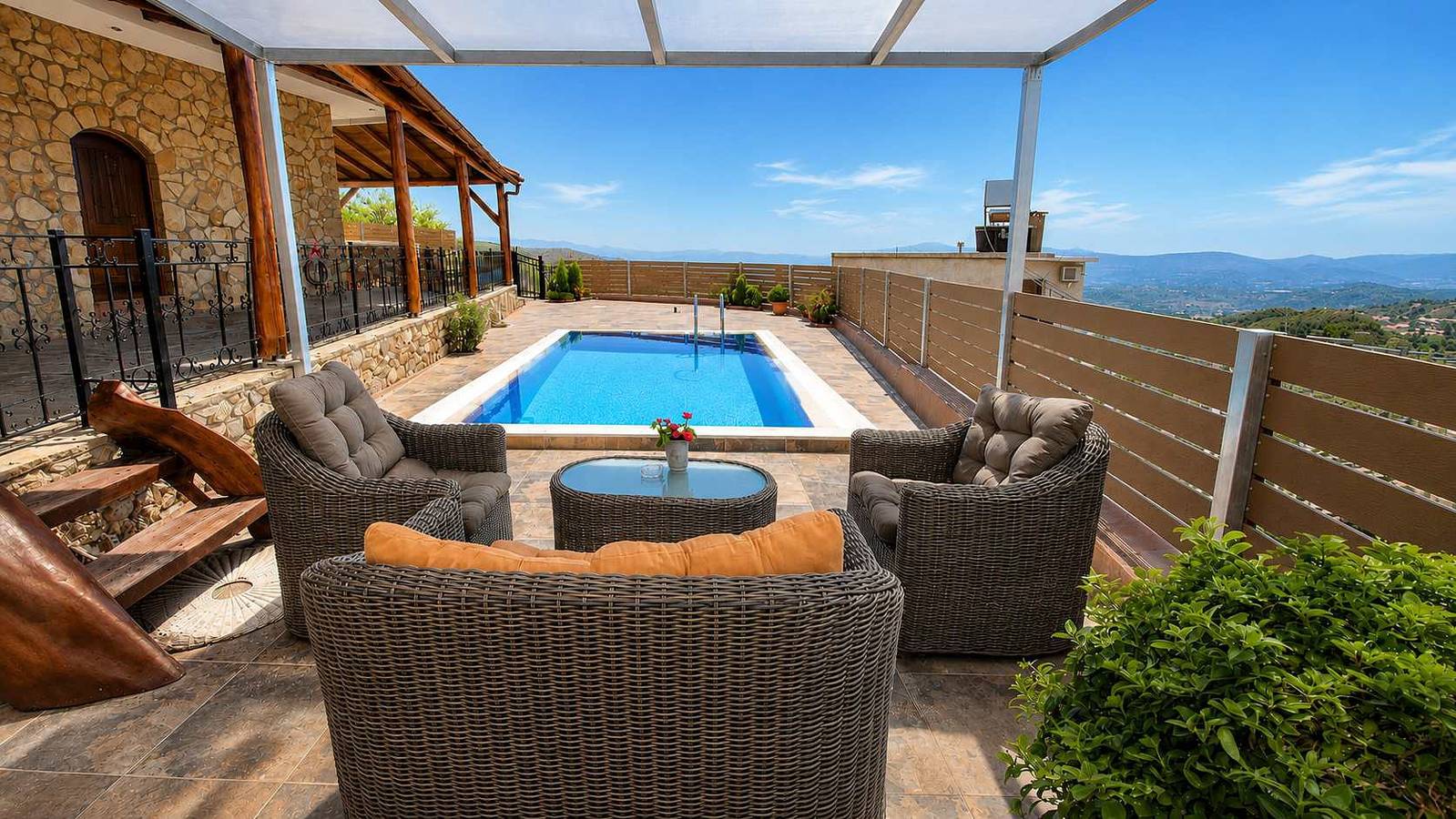 Villa für 6 Personen mit Pool in Iraklio-Heraklion und Umgebung