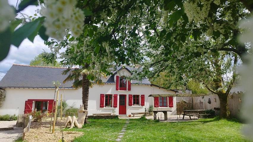 Maison d’hôte pour 4 personnes, avec terrasse et jardin, animaux acceptés à Nort-sur-Erdre - 2
