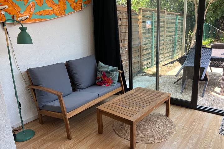 Gîte pour 4 personnes, avec jardin, adapté aux familles dans Plage Des Capucins La Ciotat - 4