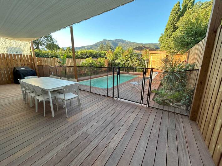 Gîte pour 8 personnes, avec jardin ainsi que piscine et terrasse à Laroque-des-Albères - 2