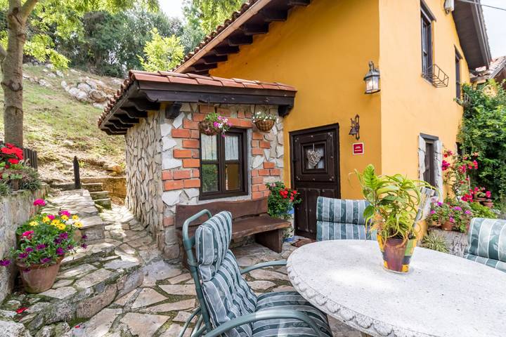 The Postman's Cottage in Camijanes in Herrerías, Cantabrian Coast