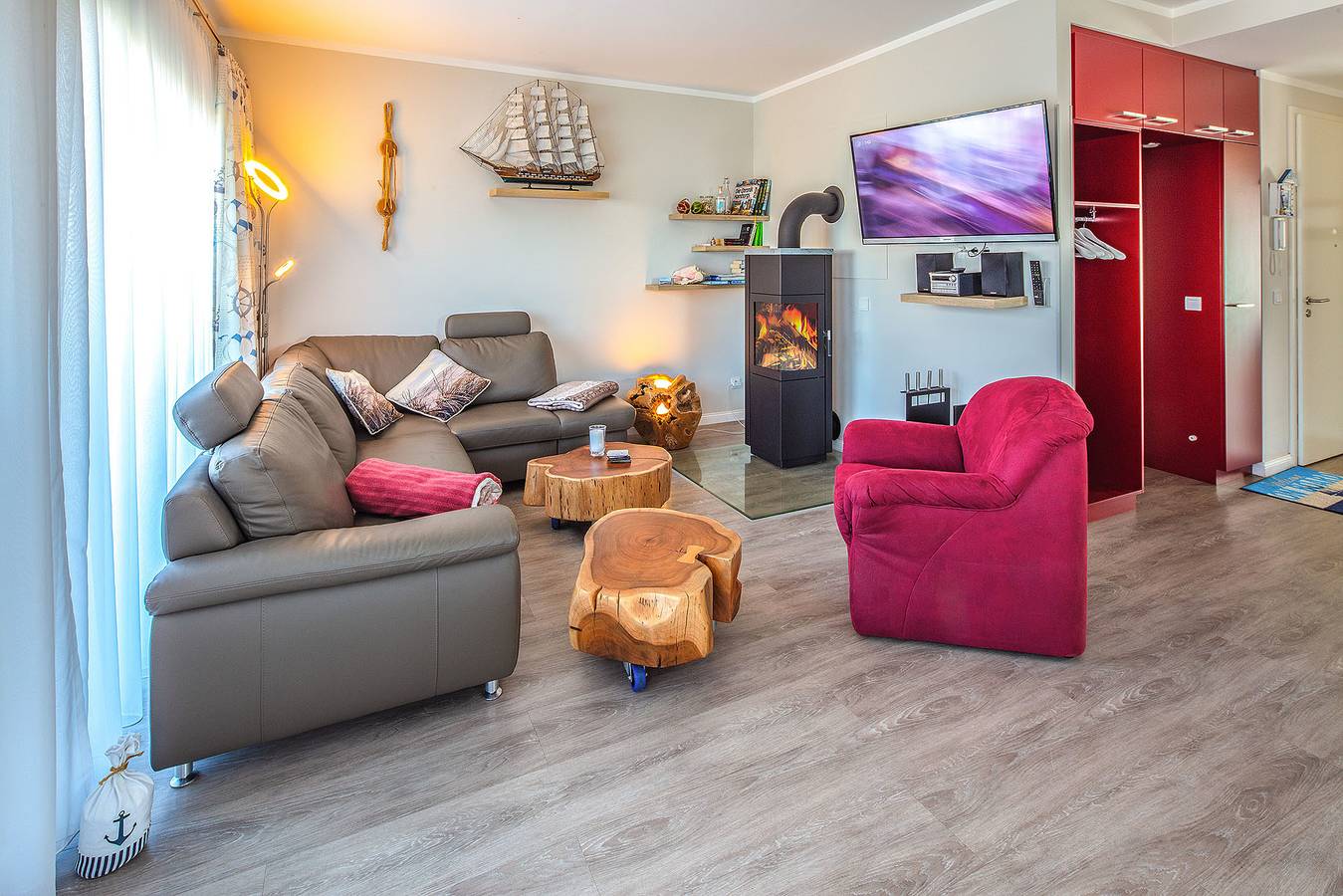 Ganze Ferienwohnung, Ostsee - Appartement Nr. 15.1 "Hamborger Veermaster" im Strand Resort in Steinwarder, Heiligenhafen