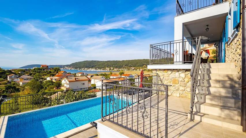 Villa pour 12 personnes, avec piscine et jardin dans Rab - 3