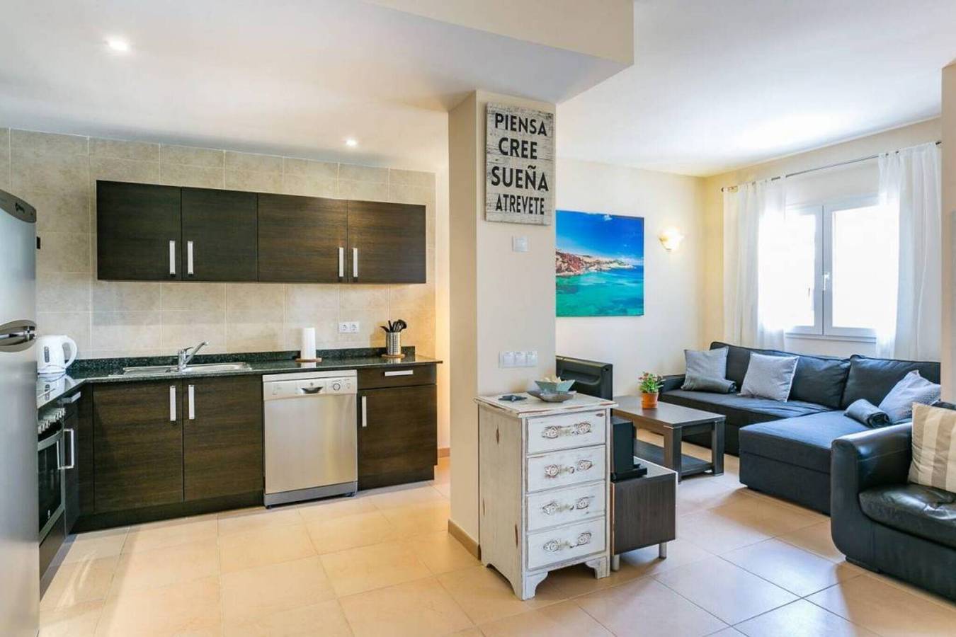 Casa de vacaciones 'Residence Club El Paraiso 28' con vistas al mar, Wi-Fi y aire acondicionado in El Paraiso - Sa Rapita, Campos
